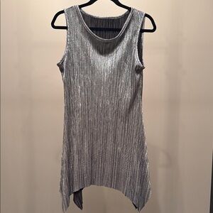 Silver Sleeveless Tunic